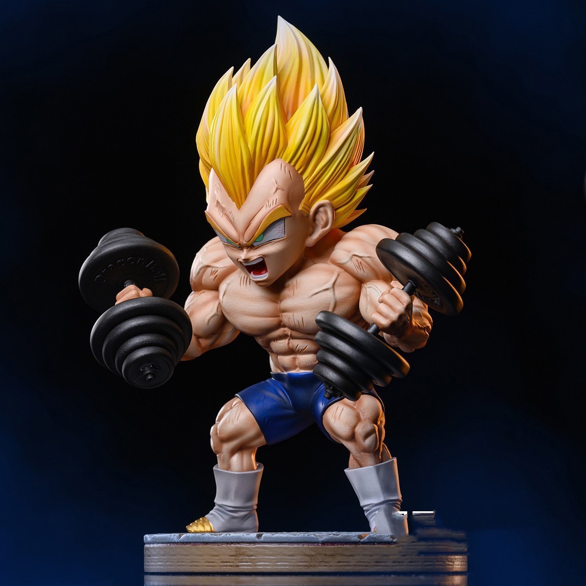 Drag-on Ball Z Vegeta Fitness Figure DBZ Model Bodybuilding Series Figurals Anime Statue Figurine Collection Birthday Gifts