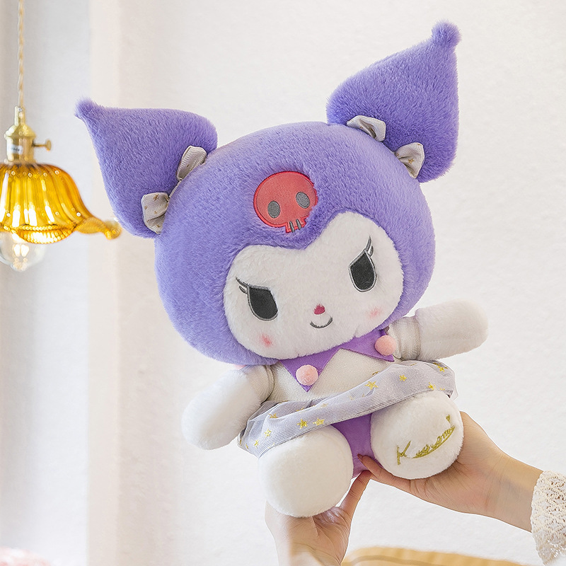 Wholesale Anime Figure Kuromi Plush Stuffed Plush Toy Cpc Animal Kawaii Sanrio Accessories stuffed animal toys