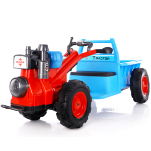 Battery Power Remote Control Dump Tractor Truck Toy Ride On Vehicle Motorized Car For Kid