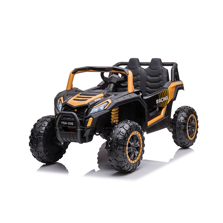 2024 UTV 12v children ride on car powered big wheels baby vehicle electric battery ride on car