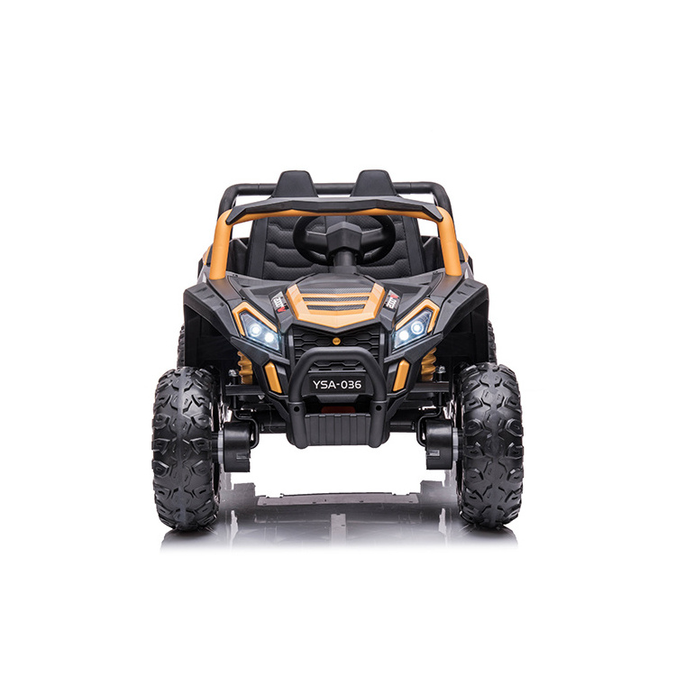 2024 UTV 12v children ride on car powered big wheels baby vehicle electric battery ride on car