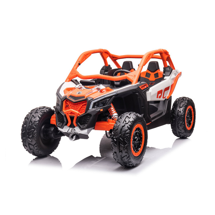 24V Licensed Can Am Marverick UTV for Kids with Perfect Spring Suspension