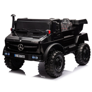 36V Kids Mercedes Benz Unimog Licensed Electric Ride On Toy Car 4x4 To Drive