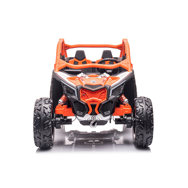 24V Licensed Can Am Marverick UTV for Kids with Perfect Spring Suspension