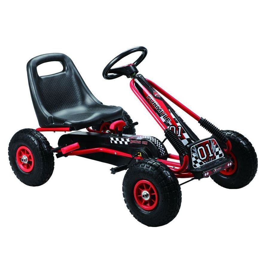 Children Outdoor Electric Battery Operated Car Kids Power 4 Wheels 12V Electric Go Karts For Kids 3-15 years Ride On Go Kart Car