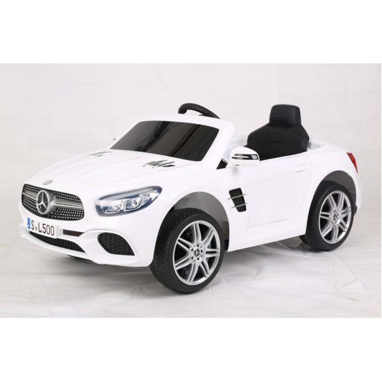 Licensed Mercedes Benz SL500 Wholesale Price Children Toys Ride On Car Electric Police Car 12V Battery Car For Kids 3-8 Years