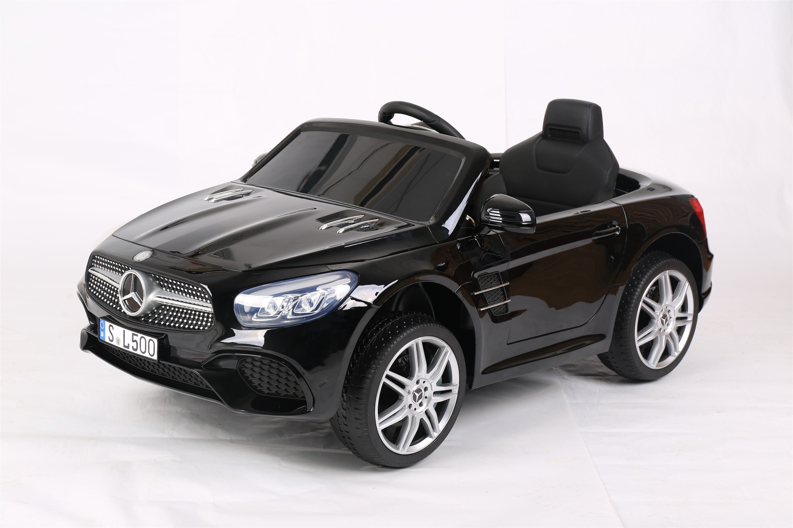 Licensed Mercedes Benz SL500 Wholesale Price Children Toys Ride On Car Electric Police Car 12V Battery Car For Kids 3-8 Years