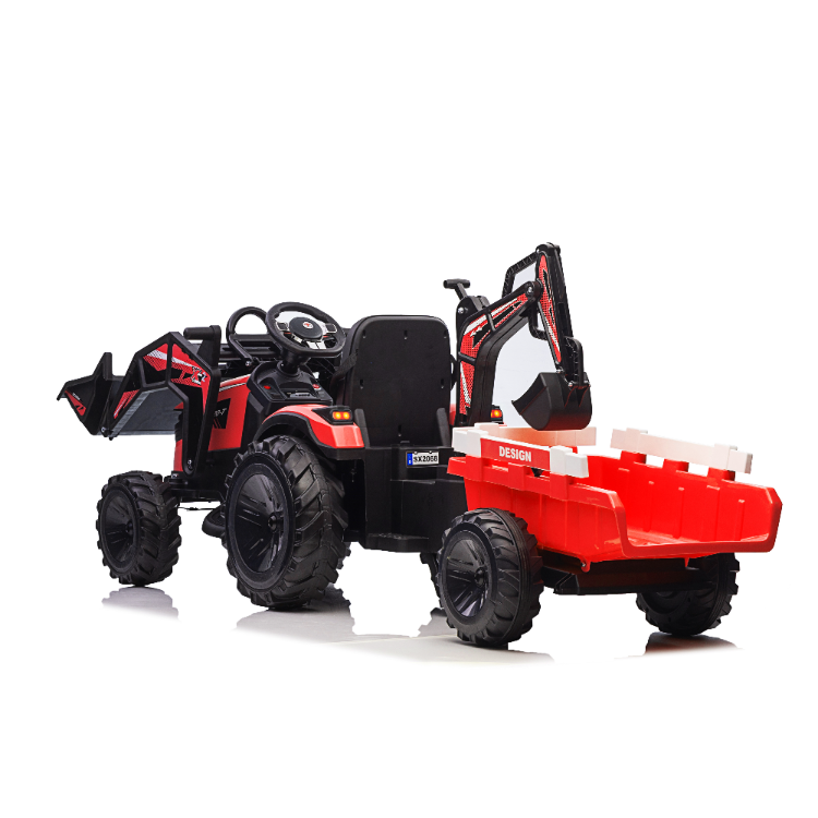 3 In 1 Ride On Car Kids Tractor ,Kids Excavator , Kids Truck Ride On Electric For Kid Ride On