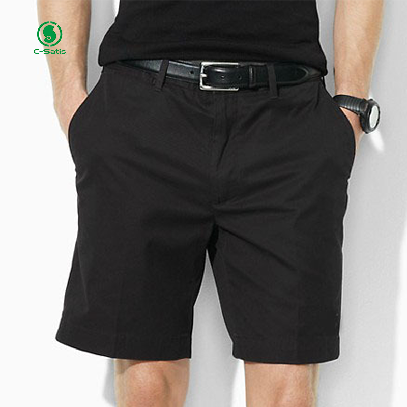 High Quality Men's Cotton Shorts Business Cargo Golf Sports Beach Casual Pants