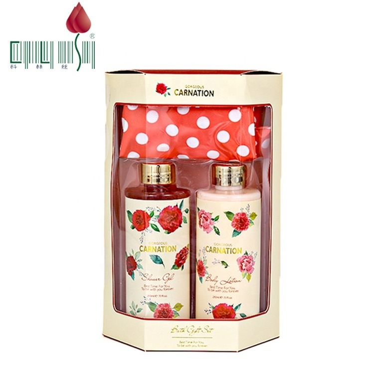 Natural private label Spa luxury relaxing bath gift shower gel set for women