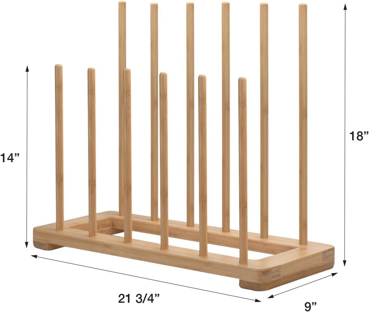 Combohome Entryway 2 Tiers Free Stand Natural Shoe Organizer Bamboo Boot Rack