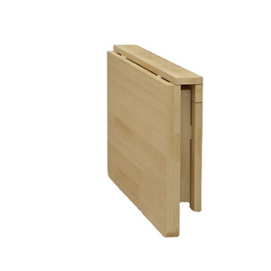 Combohome Wall Mounted Fold Down Table Small Space Saving Floating Desk Solid Wood Folding Computer Desk