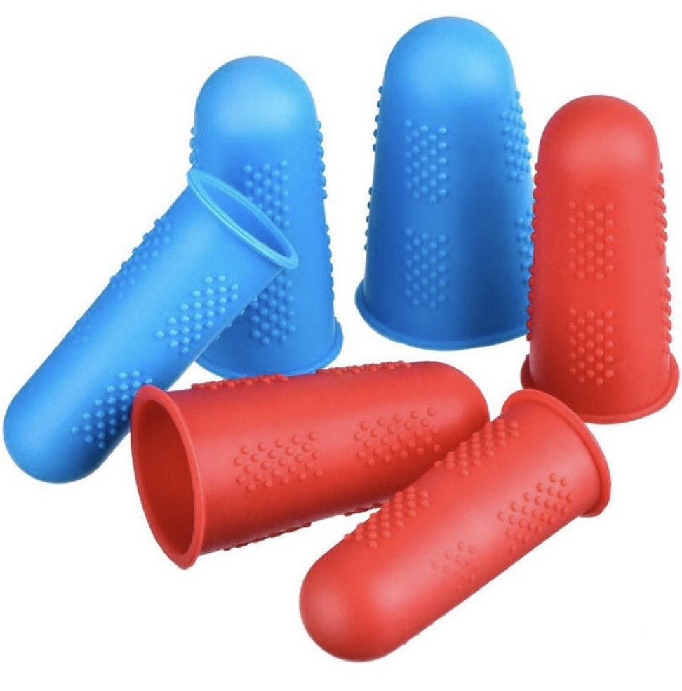 Anti-slip Finger Cover Silicone Finger Protectors, Silicone Finger Cots, Silicone Finger Sleeves