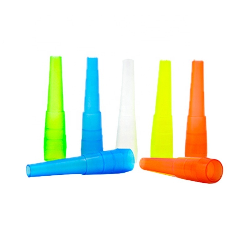 Customised Logo Silicone Colorful Hookah Mouth Tips Plastic Shisha Mouthpiece Hookah Accessories