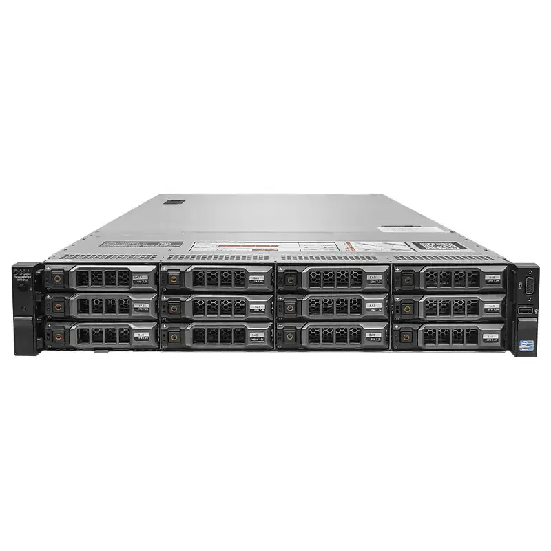 Used Dell PowerEdge R730XD 2U Server Rack E5-2680V4*2 128G 300G H730 Raid Single power supply Storage server