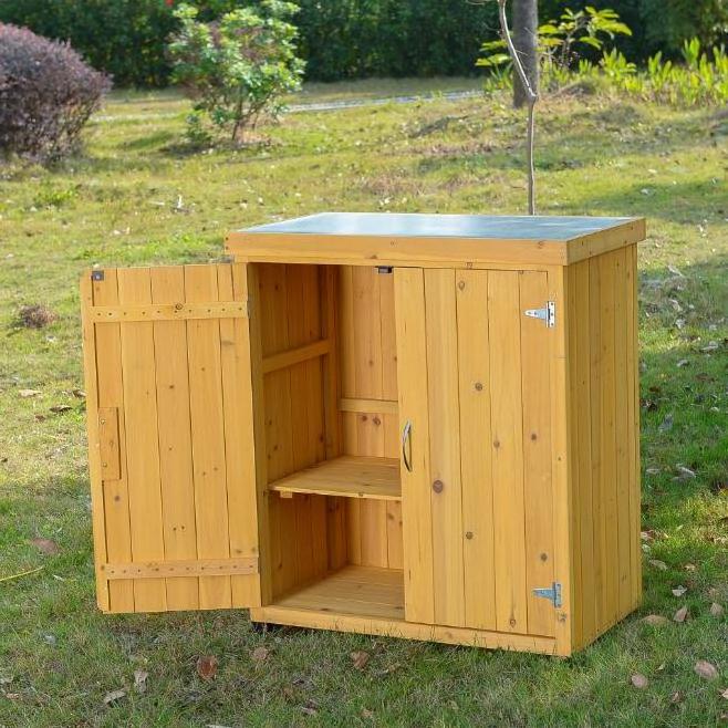 Sale Small Wood Storage Shed with Double Door