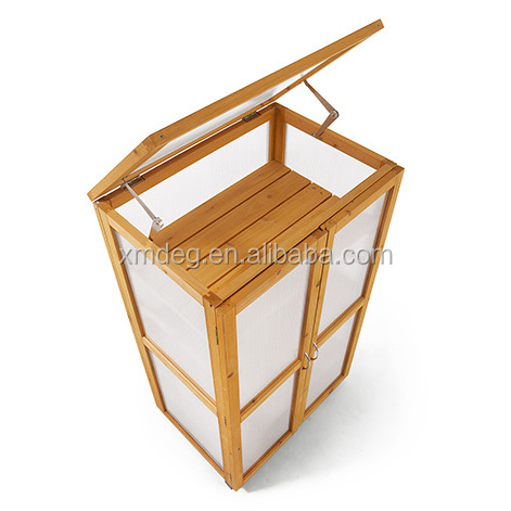 Price Small Mini Cedar Wood Garden Greenhouse for Sale