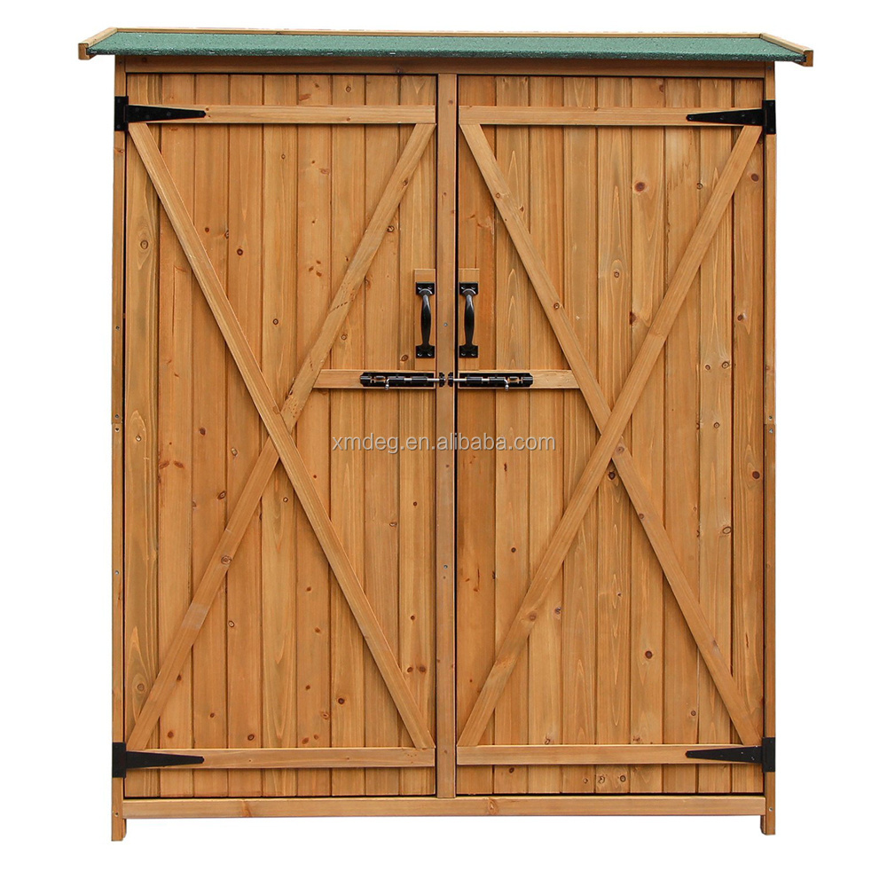 Wood used storage tool sheds garden shed