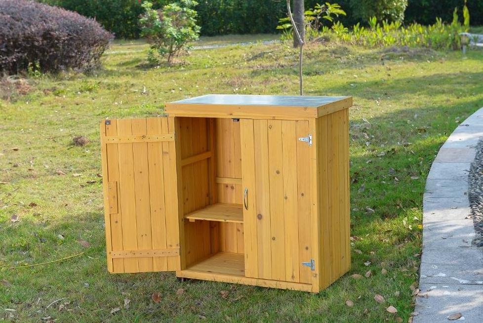 Sale Small Wood Storage Shed with Double Door