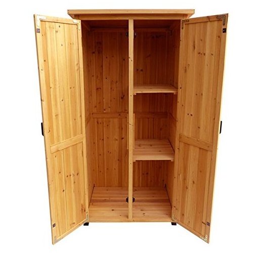 Wood used storage tool sheds garden shed