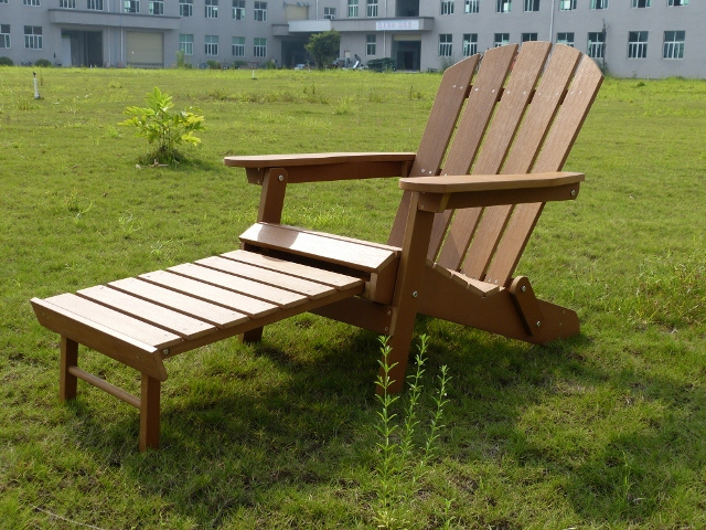 Wholesale Folding Teak Wood Adirondack Bench Chair