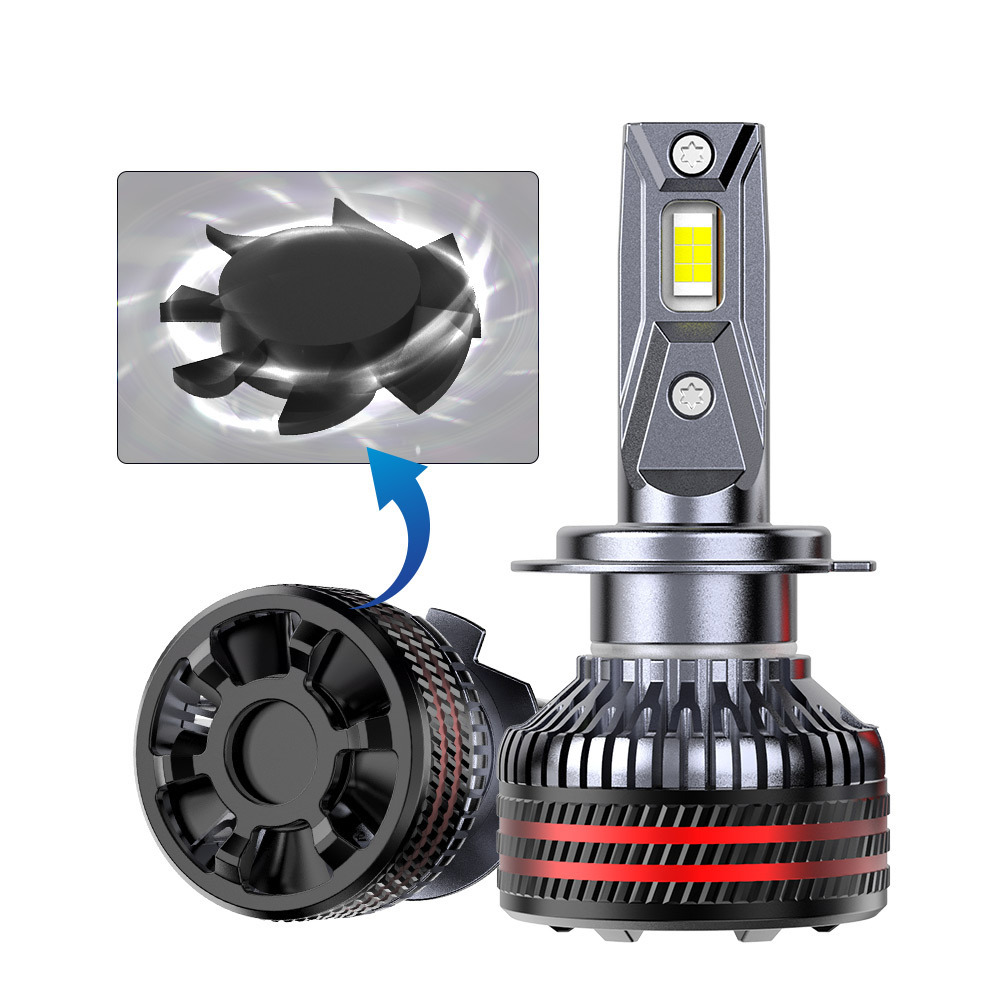 New X29 High-Power LED Car Headlight for Toyota 3 Copper Pipes 12V Canbus Compatible H1 H4 H7 H11 Bulb Lamp BMW LED Headlights