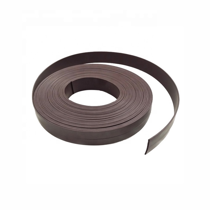 Customized Strong Flexible Rubber Magnet Strip 3M Self Adhesive Magnetic Tape