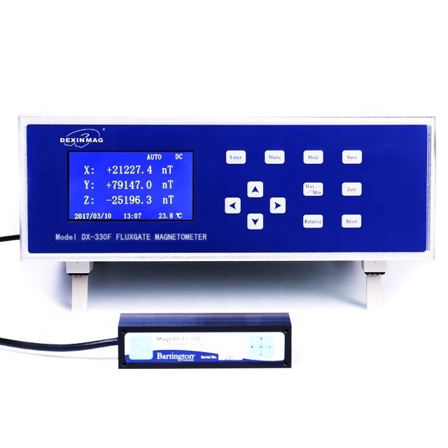 DX-330F 3D High Resolution Fluxgate Magnetometer For Laboratory