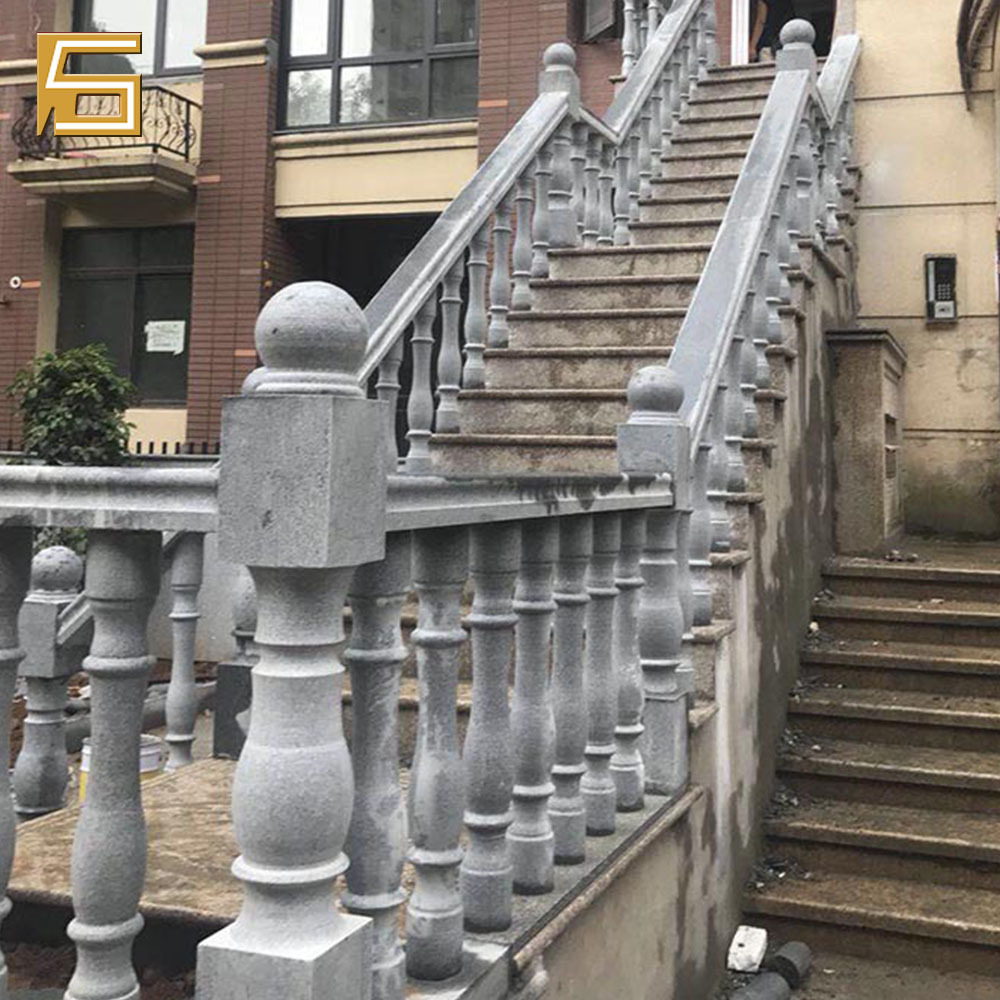 Columnas Balustres Granite Balustrades and handrails