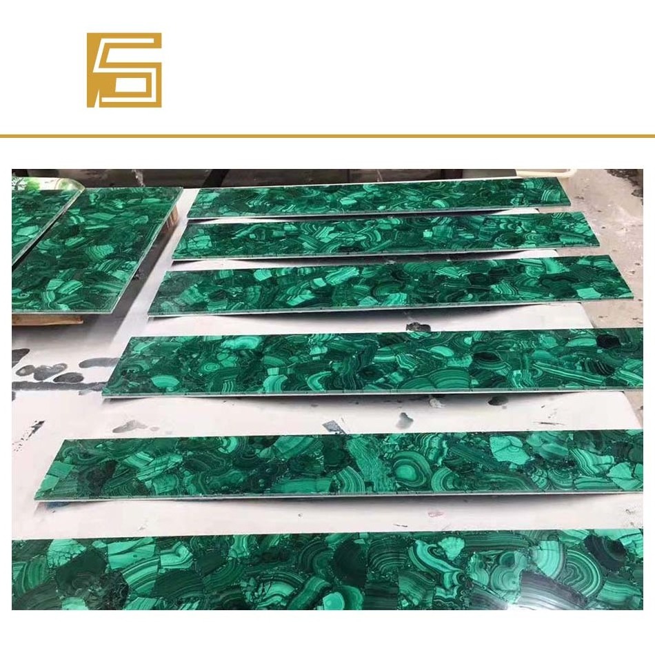 Green Malachite Slab Price Green gemstone agate stone slabs countertop