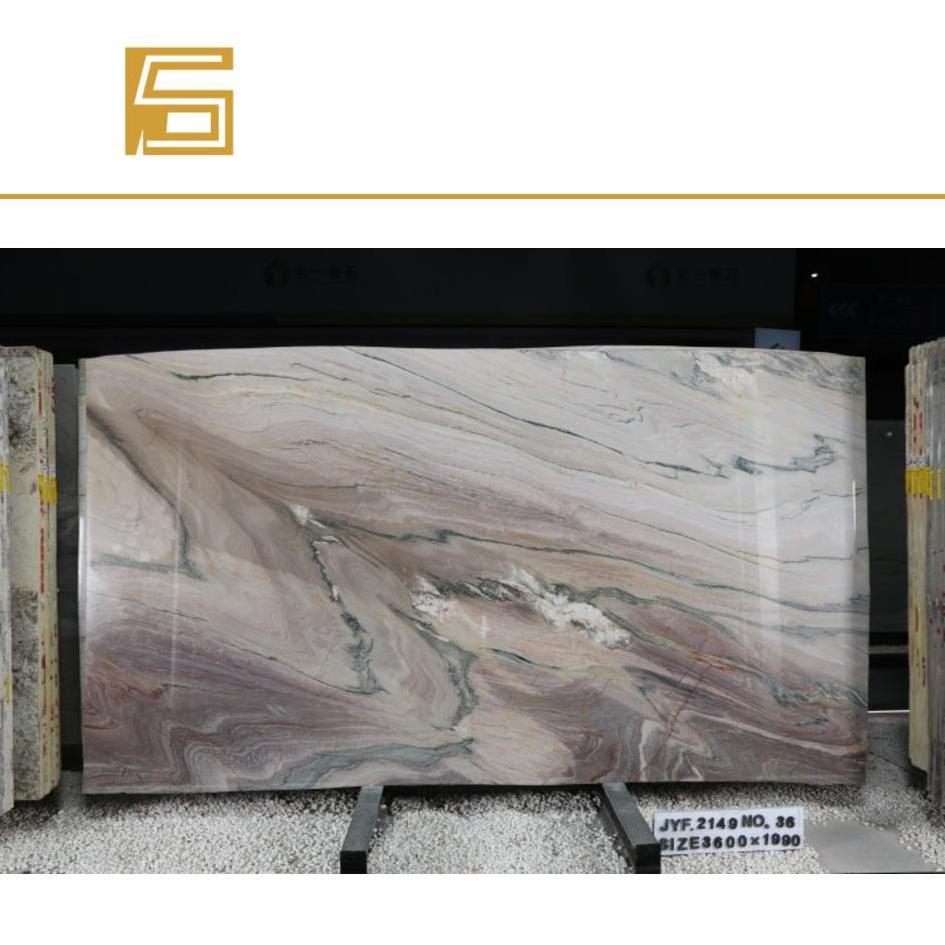 unique flooring purple veins wall tiles marble slabs countertop luxury wall decoration purple quartzite slabs tiles