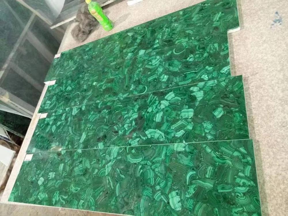 Green Malachite Slab Price Green gemstone agate stone slabs countertop