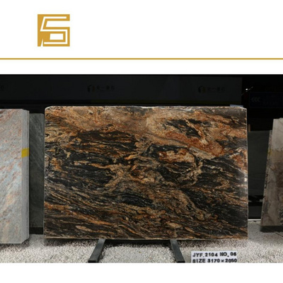 van gogh blackbrown granite stone slab engineered marble tiles stone slabs