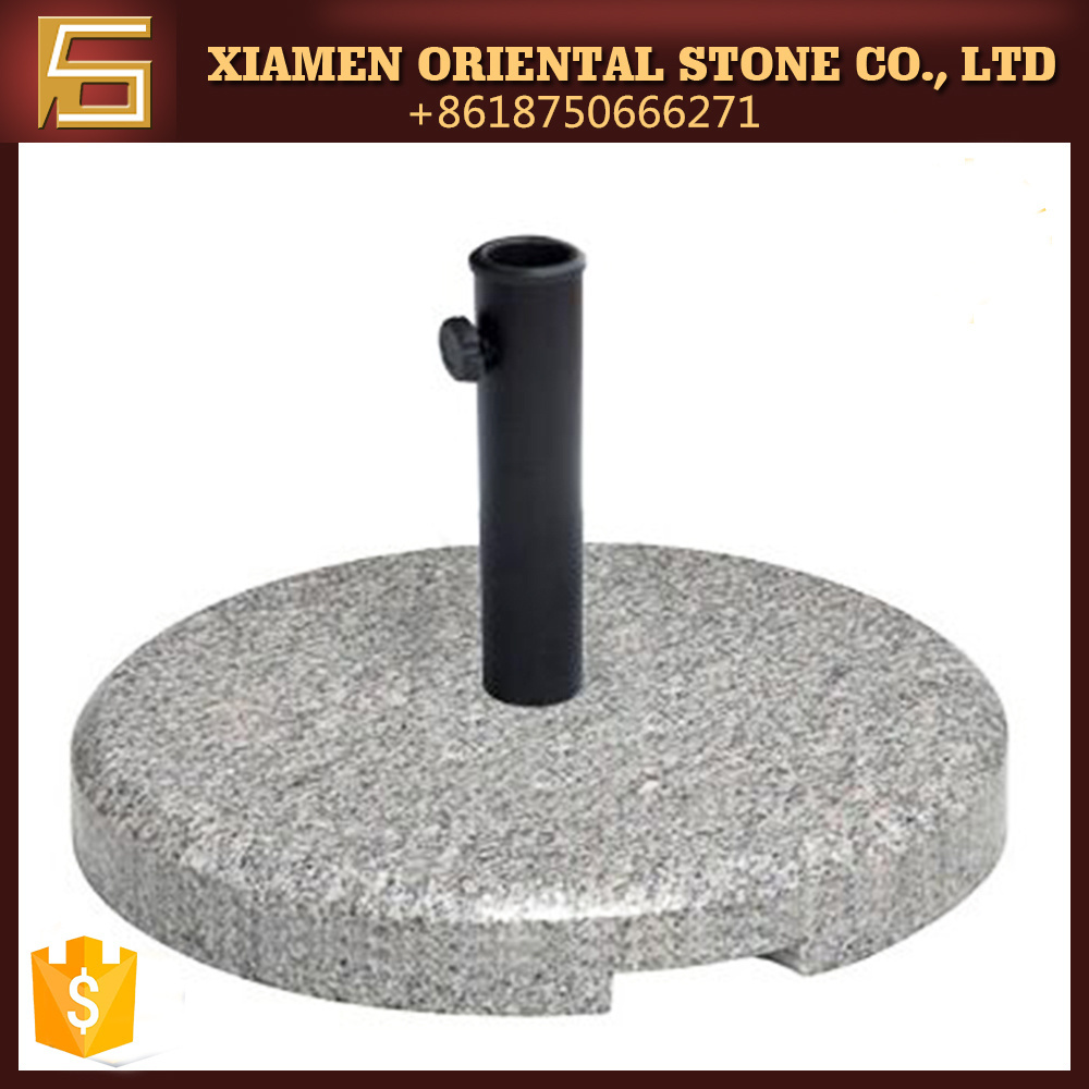 Factory wholesale granite umbrella base with wheels and handle