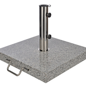 Factory wholesale granite umbrella base with wheels and handle