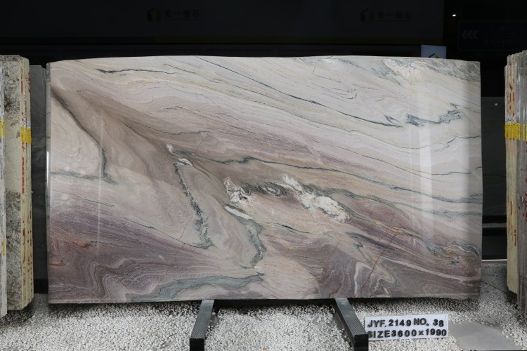 unique flooring purple veins wall tiles marble slabs countertop luxury wall decoration purple quartzite slabs tiles