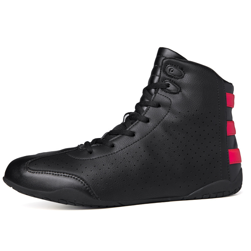 Wrestling Shoes Custom Your Logo Own Design With Breathable Nylon Mesh Pattern And Non Slip Rubber Sole Boots