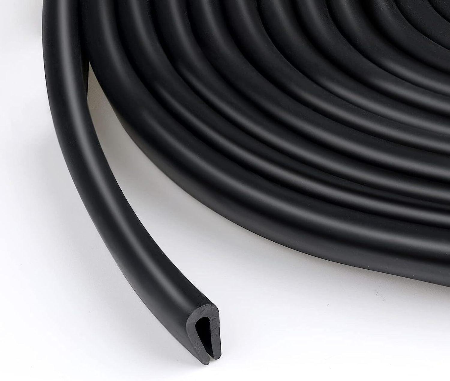 Hot Sale Silicone Windshield Rubber Seal Strip Product  epdm sponge rubber round cord  Co-extrusion Trim Seal