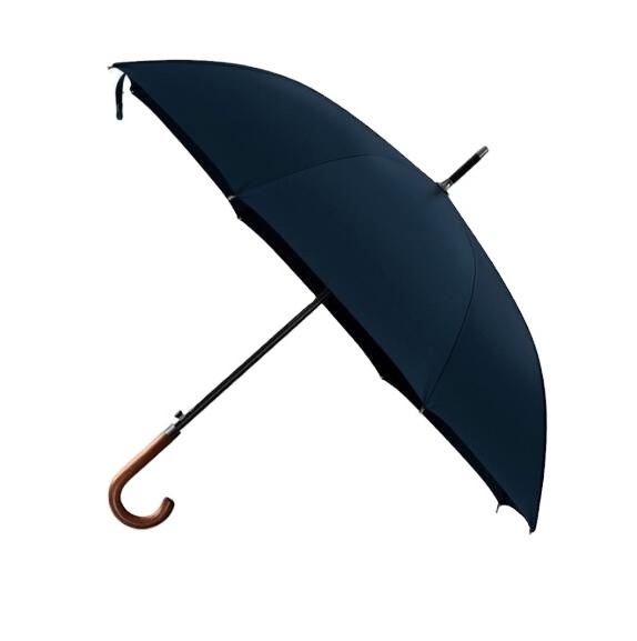 Fashion straight bone automatic business  big solid stick umbrella