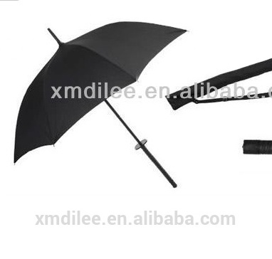 Large katana umbrella male Japanese styled samurai sword umbrella with custom logo