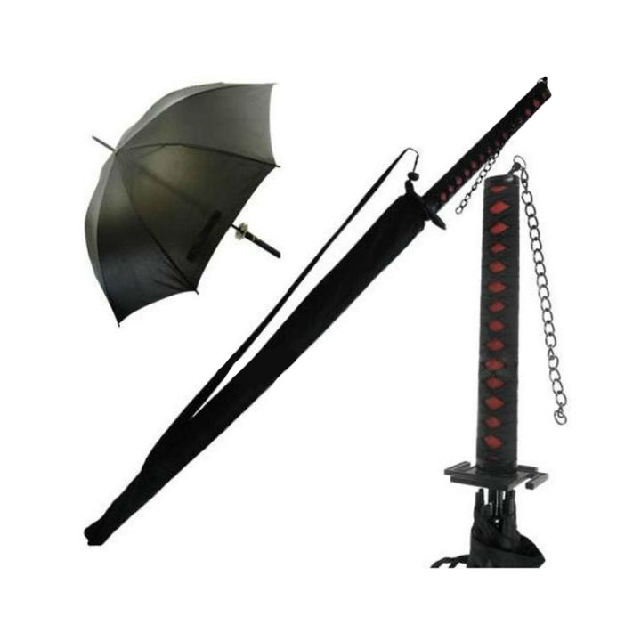 Large katana umbrella male Japanese styled samurai sword umbrella with custom logo