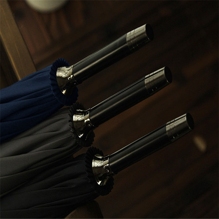 British man high quality wooden handle waterproof long umbrella