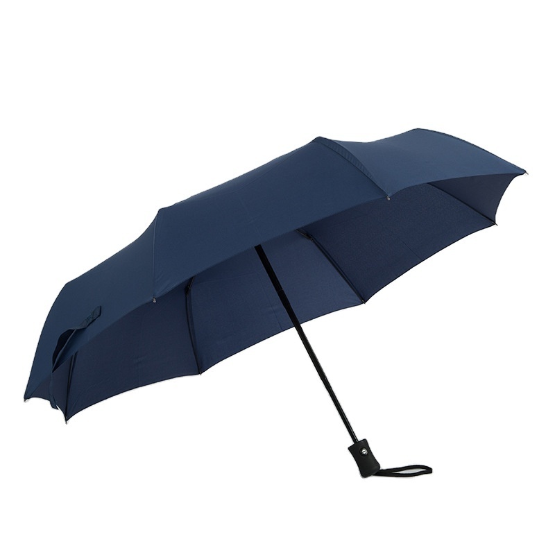 Auto-open Walk Rain Sunscreen Uv Protection Press The Button to Open automatic 3 folding umbrella