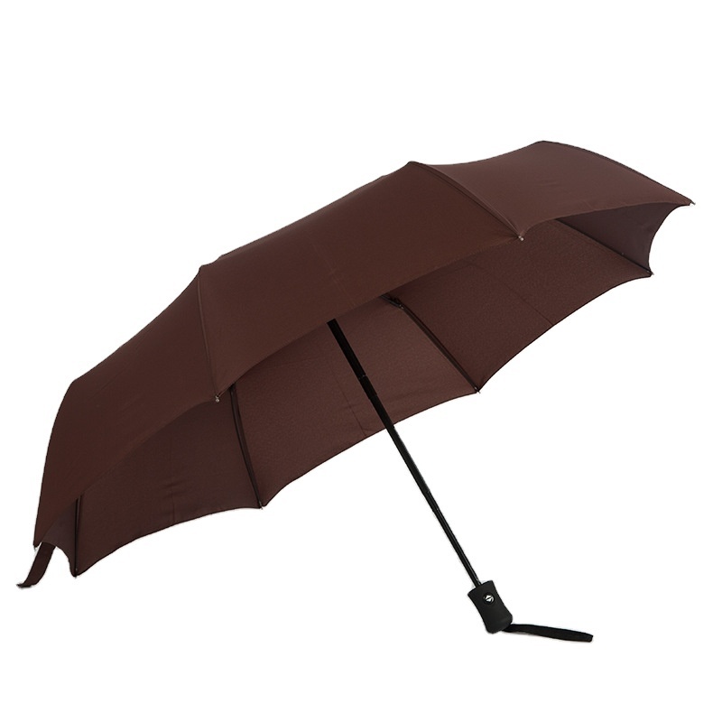 Auto-open Walk Rain Sunscreen Uv Protection Press The Button to Open automatic 3 folding umbrella