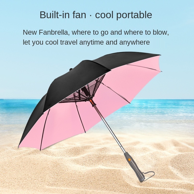 Water Bottle Magic Mist Umbrella System Cooler Air Condition Water Spray Fan Umbrella