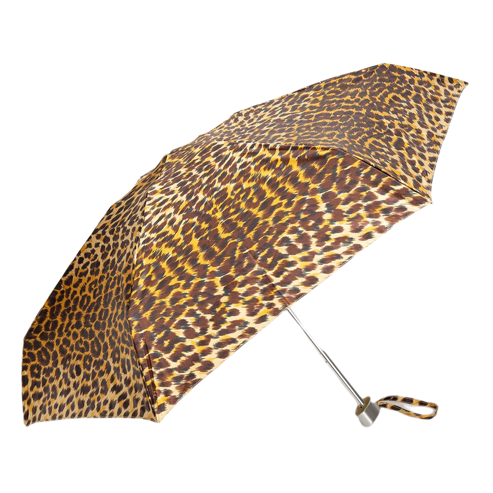 Japanese umbrella folding Leopard prints Stylish Lady Mini Rain sun Pocket  Umbrella