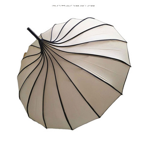 Elegant ladies shading high -level look at wind resistance and rain resistance European court retro princess umbrella