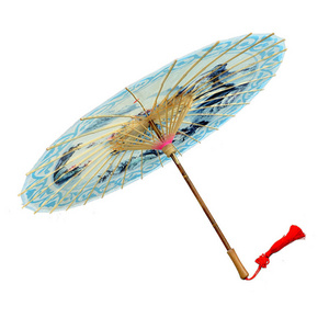 New china traditional umbrella  Design colorful manual unique paper umbrella for women