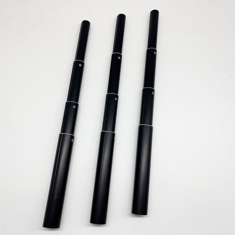 telescopic pole manufacturer aluminum olive extension pole with twist lock for testing pole