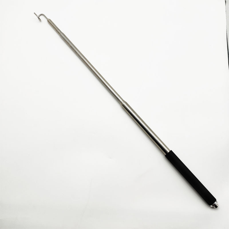 Pickup Grabber Telescopic Metal Pickup Tool with Hook Magnetic Pick-Up Pole Wire Pocket for telescopic pole